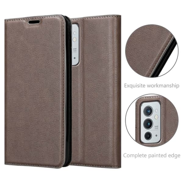 OnePlus 9RT 5G Fodral Skal Plånboksfodral Case med magnetisk stängning, ståfunktion och kortficka