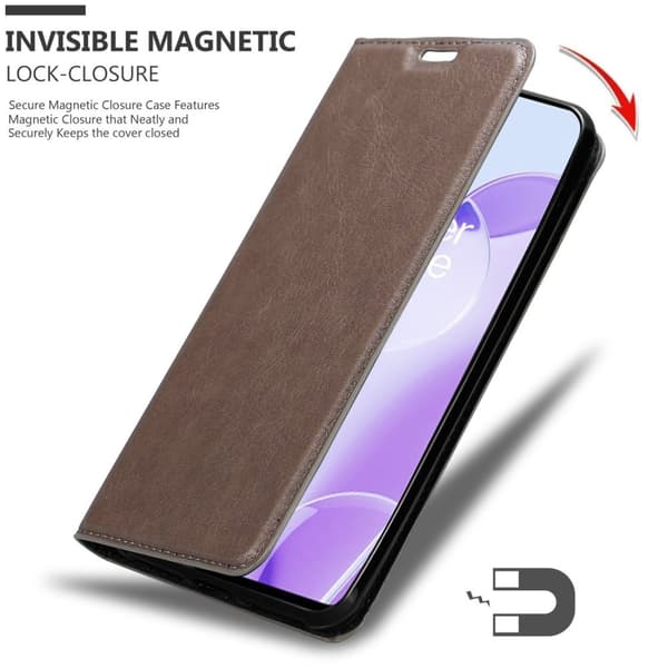OnePlus 9RT 5G Fodral Skal Plånboksfodral Case med magnetisk stängning, ståfunktion och kortficka