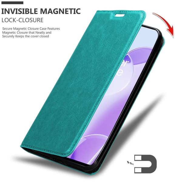 OnePlus 9RT 5G Fodral Skal Plånboksfodral Case med magnetisk stängning, ståfunktion och kortficka