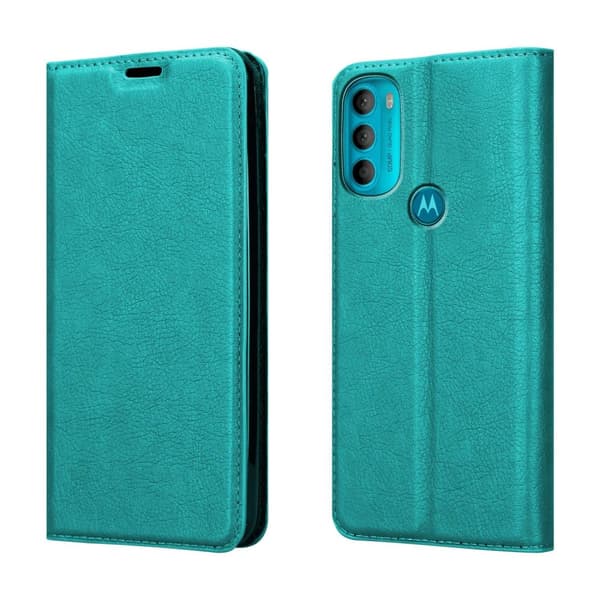 Motorola MOTO G71 5G Fodral Skal Plånboksfodral Case med magnetisk stängning, ståfunktion och kortficka