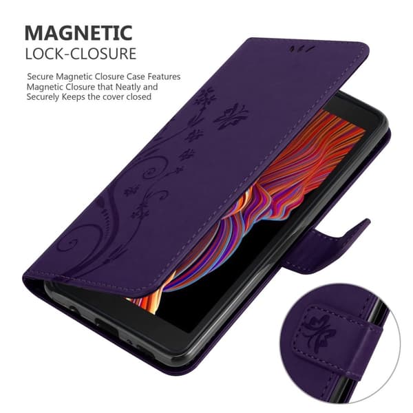 Samsung Galaxy XCover 5 Pungetui Cover Blomster ()