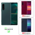 Pikkukuva 2 / 8: Sony Xperia 5 III Suojakotelo Suojakuori Lompakkokotelo Matkapuhelinkotelo Kukat jossa on magneettisuljenta, jalusta-toiminto ja korttipaikat