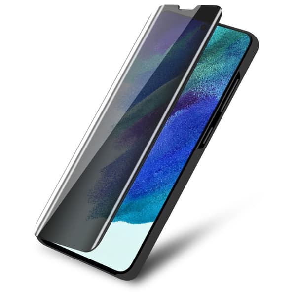 Etui for Samsung Galaxy S22 Deksel Clear View Mirror Beskyttelsesetui med stativfunksjon 360 graders beskyttelse