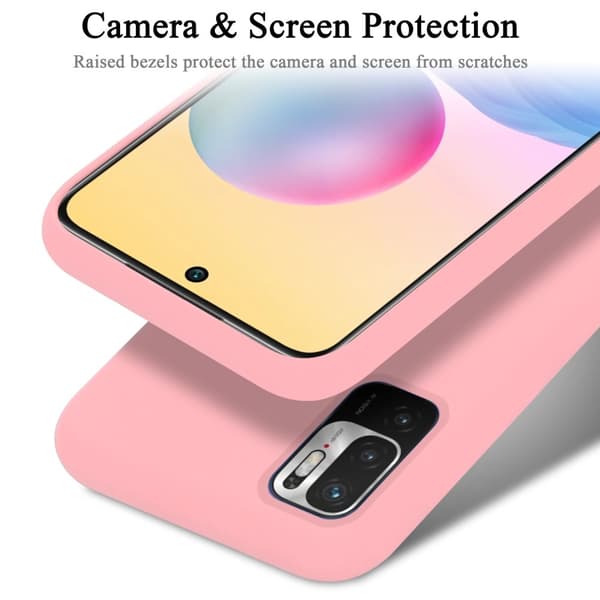 Xiaomi RedMi NOTE 10 5G / POCO M3 PRO 5G Suojakotelo Suojakuori valmistettu joustavasta TPU-silikonista