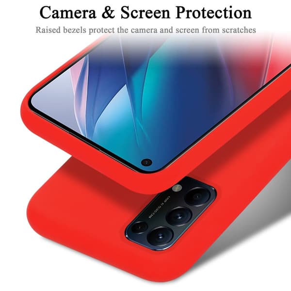 Oppo FIND X3 LITE Suojakotelo Suojakuori valmistettu joustavasta TPU-silikonista