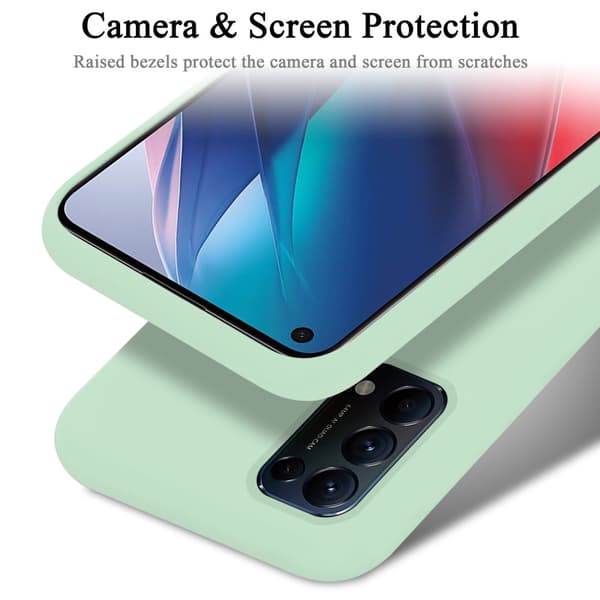 Oppo FIND X3 LITE Suojakotelo Suojakuori valmistettu joustavasta TPU-silikonista