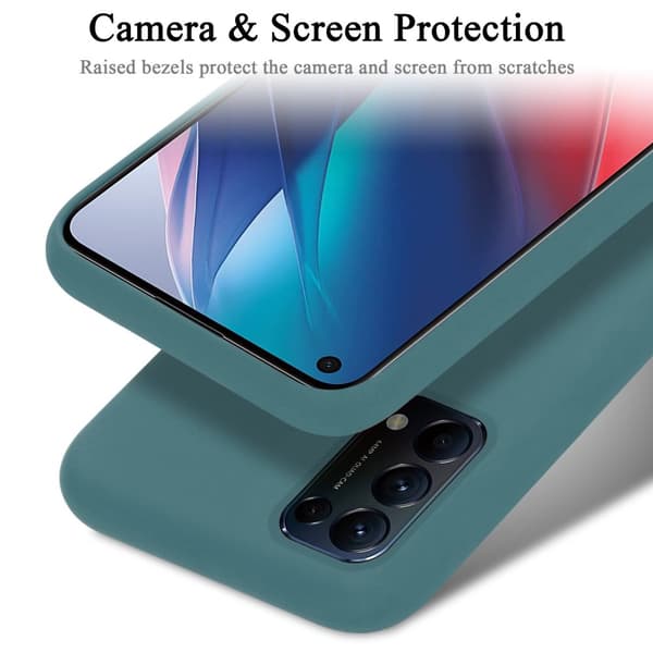 Oppo FIND X3 LITE Suojakotelo Suojakuori valmistettu joustavasta TPU-silikonista