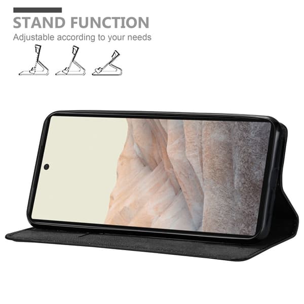 Google PIXEL 6 Fodral Skal Plånboksfodral Case med magnetisk stängning, ståfunktion och kortficka