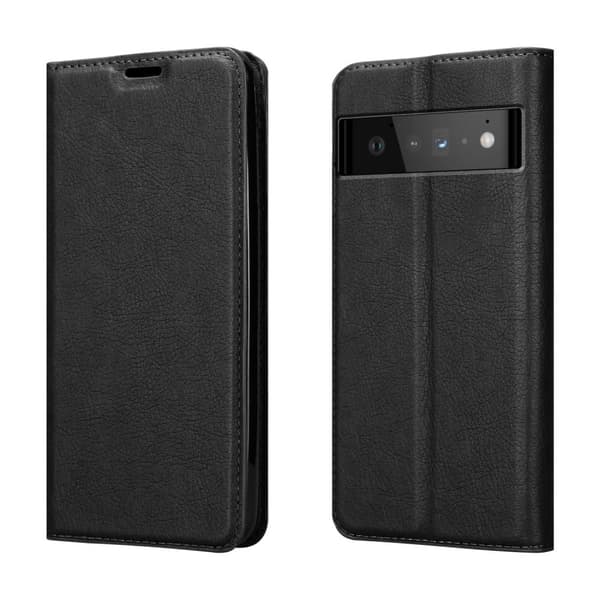 Google PIXEL 6 PRO Suojakotelo Suojakuori Lompakkokotelo Matkapuhelinkotelo jossa magneettisuljenta, jalusta-toiminto ja korttitasku