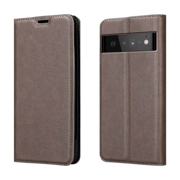 Google PIXEL 6 PRO Suojakotelo Suojakuori Lompakkokotelo Matkapuhelinkotelo jossa magneettisuljenta, jalusta-toiminto ja korttitasku
