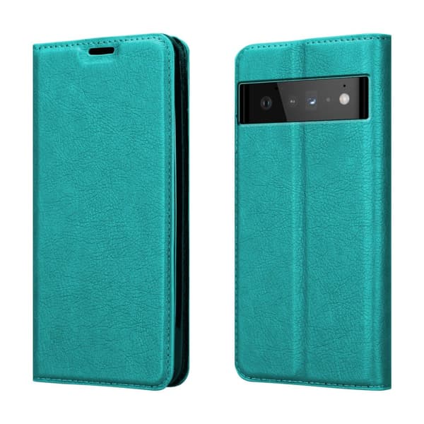 Google PIXEL 6 PRO Suojakotelo Suojakuori Lompakkokotelo Matkapuhelinkotelo jossa magneettisuljenta, jalusta-toiminto ja korttitasku