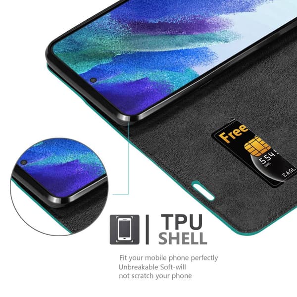 Samsung Galaxy S22 PLUS Suojakotelo Suojakuori Lompakkokotelo Matkapuhelinkotelo jossa magneettisuljenta, jalusta-toiminto ja korttitasku