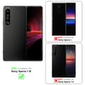 Miniatyrbilde 2 av 8: Deksel til Sony Xperia 1 III Lommebokdeksel i blomster design med magnetisk lukking, stativfunksjon og kortplasser