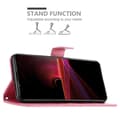 Miniatyrbild 4 av 8: Sony Xperia 1 III Skal Fodral i blomdesign Mobilskydd Case Cover med magnetisk stängning, ståfunktion och kortplatser
