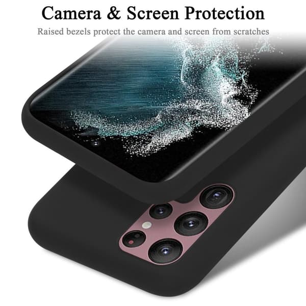 Deksel til Samsung Galaxy S22 ULTRA Silikondeksel TPU Case Cover