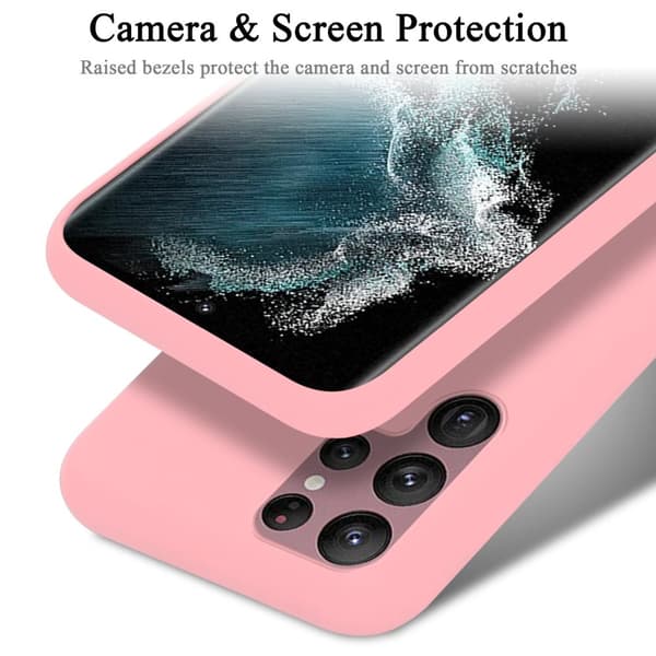 Deksel til Samsung Galaxy S22 ULTRA Silikondeksel TPU Case Cover