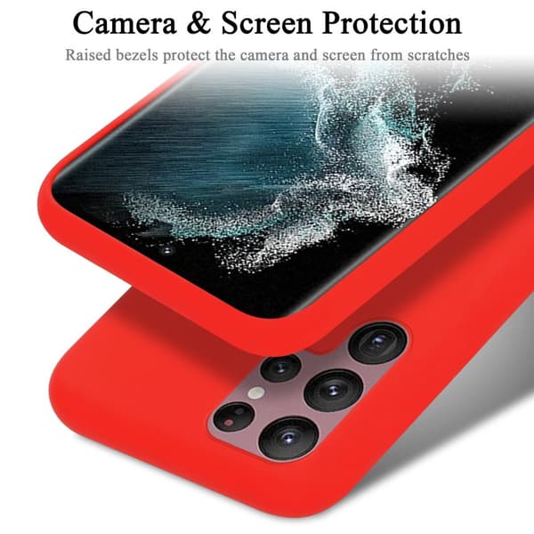 Deksel til Samsung Galaxy S22 ULTRA Silikondeksel TPU Case Cover