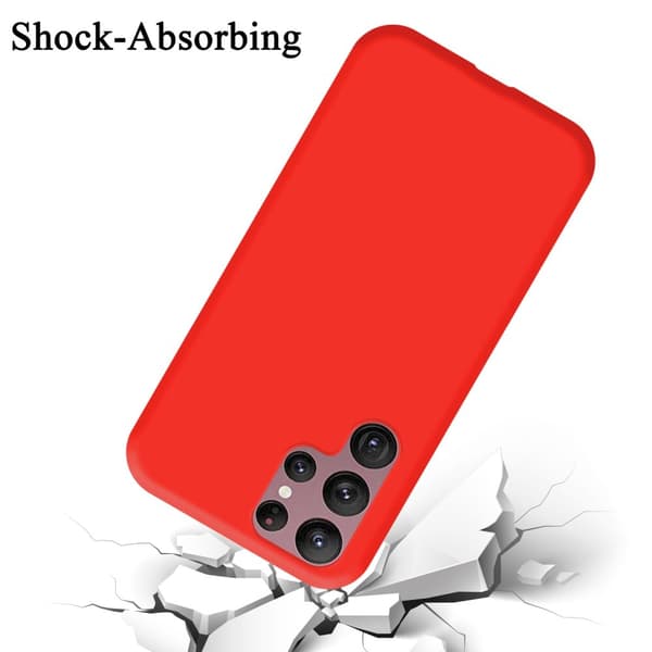 Deksel til Samsung Galaxy S22 ULTRA Silikondeksel TPU Case Cover