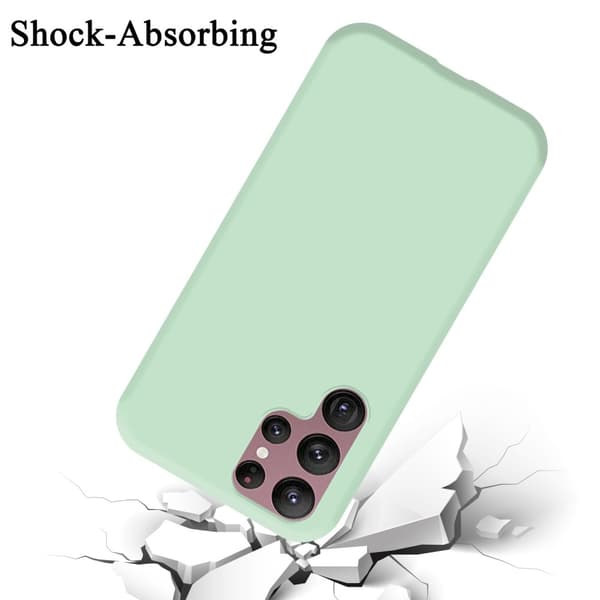 Deksel til Samsung Galaxy S22 ULTRA Silikondeksel TPU Case Cover