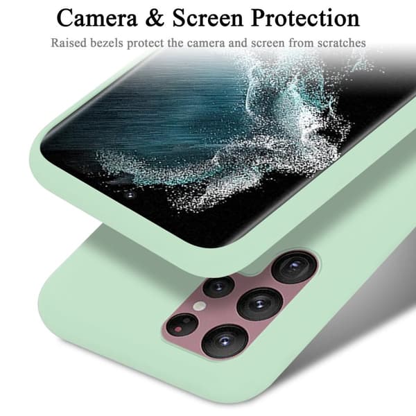 Deksel til Samsung Galaxy S22 ULTRA Silikondeksel TPU Case Cover