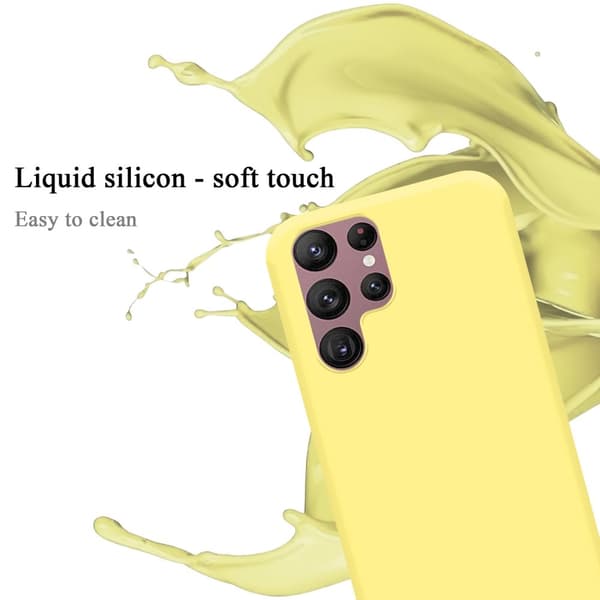 Deksel til Samsung Galaxy S22 ULTRA Silikondeksel TPU Case Cover