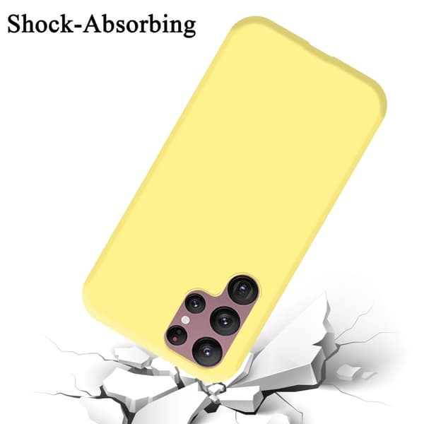 Deksel til Samsung Galaxy S22 ULTRA Silikondeksel TPU Case Cover
