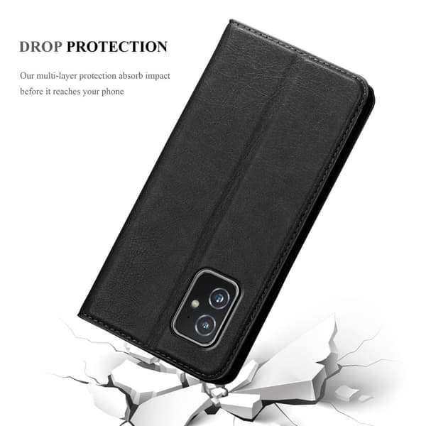 Asus ZenFone 8 Fodral Skal Plånboksfodral Case med magnetisk stängning, ståfunktion och kortficka