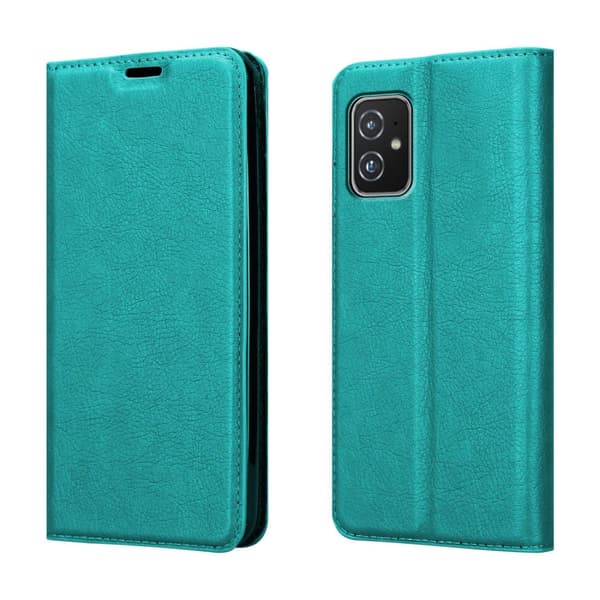 Asus ZenFone 8 Fodral Skal Plånboksfodral Case med magnetisk stängning, ståfunktion och kortficka