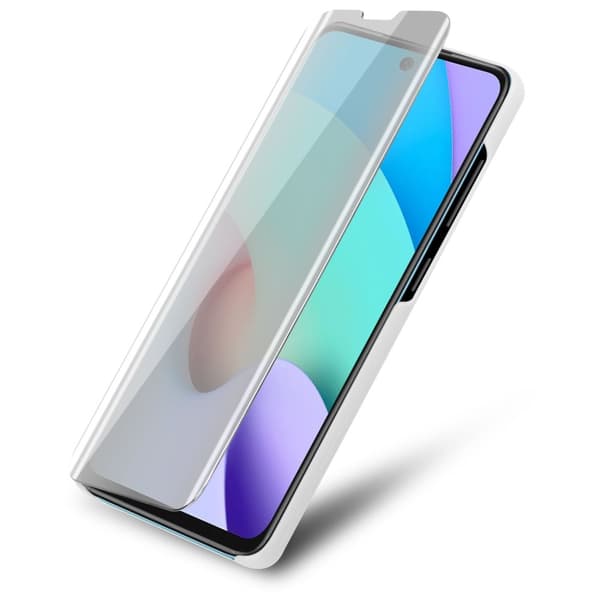 Xiaomi RedMi 10 Lompakkokotelo Matkapuhelinkotelo Suojakuori Clear View Mirror Suojakotelo jalusta toiminto 360 asteen suojaus