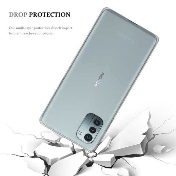 Nokia G11 / G21 Cover Case Etui (Gennemsigtig)