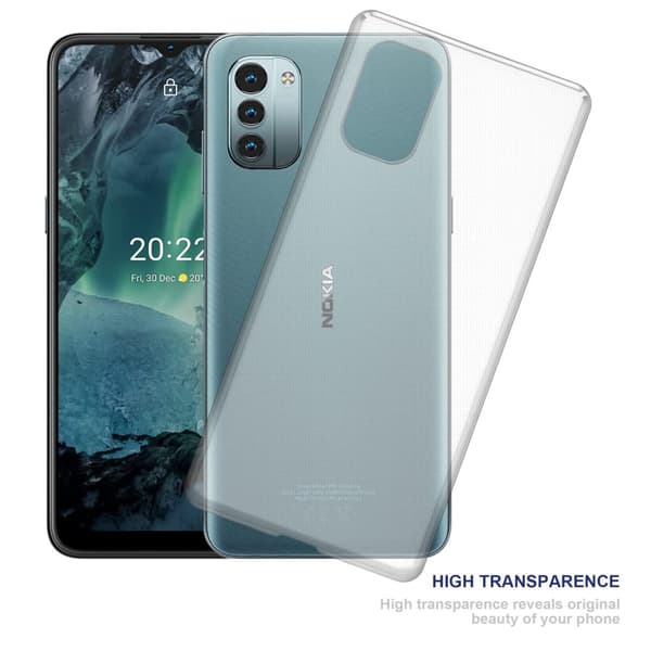 Nokia G11 / G21 Cover Case Etui (Gennemsigtig)
