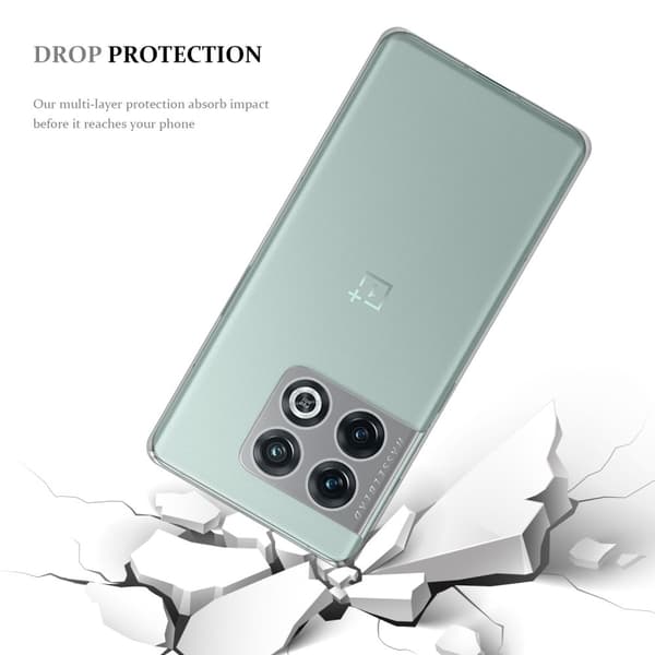 OnePlus 10 PRO 5G Suojakuori Suojakotelo valmistettu joustavasta TPU-silikonista
