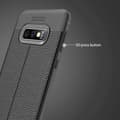 Miniatyrbilde 5 av 7: Deksel til Samsung Galaxy S10e Beskyttelsesdeksel laget av TPU-silikon med påføring av edelt skinnimitasjon