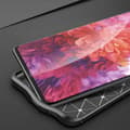 Miniatyrbild 3 av 7: Samsung Galaxy S21 ULTRA Skal Fodral Mobilskydd av flexibelt TPU-silikon med ädel läderimitation