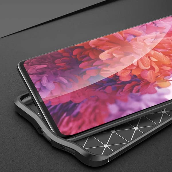 Samsung Galaxy S21 ULTRA Skal Fodral Mobilskydd av flexibelt TPU-silikon med ädel läderimitation