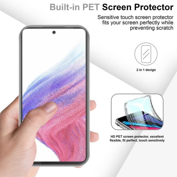 Cover Samsung Galaxy A53 5G Etui Case (Gennemsigtig)