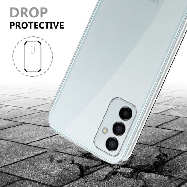 Samsung Galaxy M23 5G Suojakuori Suojakotelo 360° ympäryssuojaus näytönsuojuksen kanssa