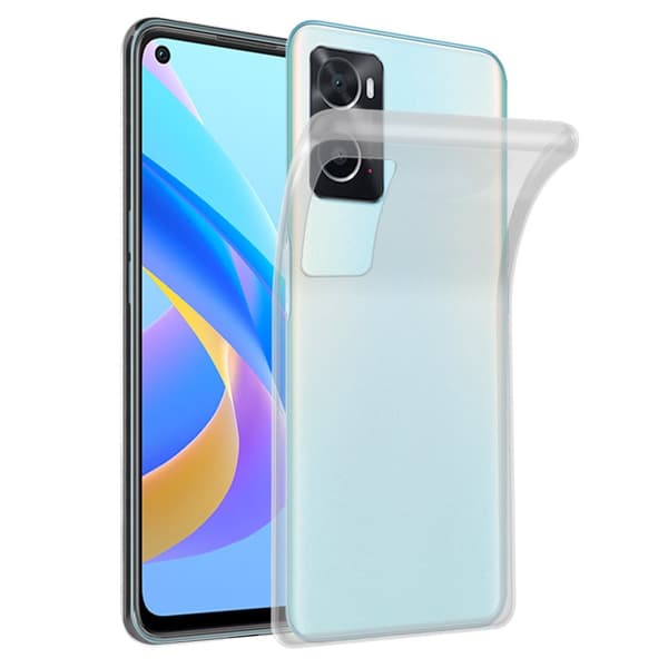 Oppo A36 / A76 / A96 4G / K10 4G / Realme 9i Skal Skal Fodral av flexibelt TPU-silikon Mobilskydd