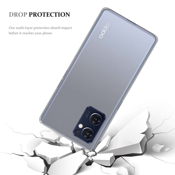 Oppo FIND X5 LITE / Reno7 5G Cover Case Etui (Gennemsigtig)