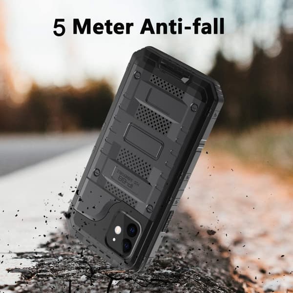 iPhone 12 Etui Outdoor Cover (Sort)