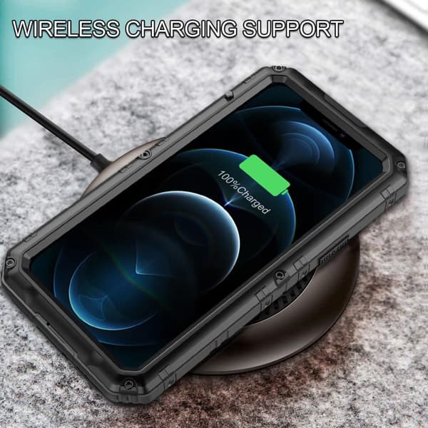 iPhone 12 Etui Outdoor Cover (Sort)