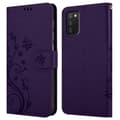 Miniatyrbilde 7 av 7: Deksel til Samsung Galaxy A03s Lommebokdeksel i blomster design med magnetisk lukking, stativfunksjon og kortplasser