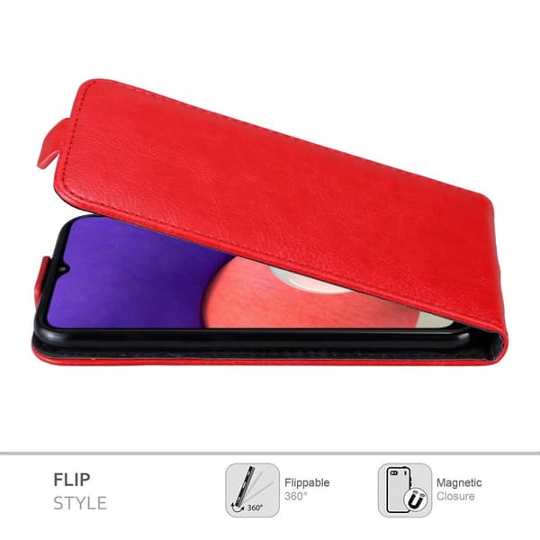 Samsung Galaxy A22 5G Suojakotelo Suojakuori Lompakkokotelo Matkapuhelinkotelo flip muotoilu magneettisuljenta