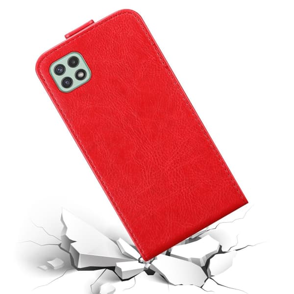 Samsung Galaxy A22 5G Suojakotelo Suojakuori Lompakkokotelo Matkapuhelinkotelo flip muotoilu magneettisuljenta