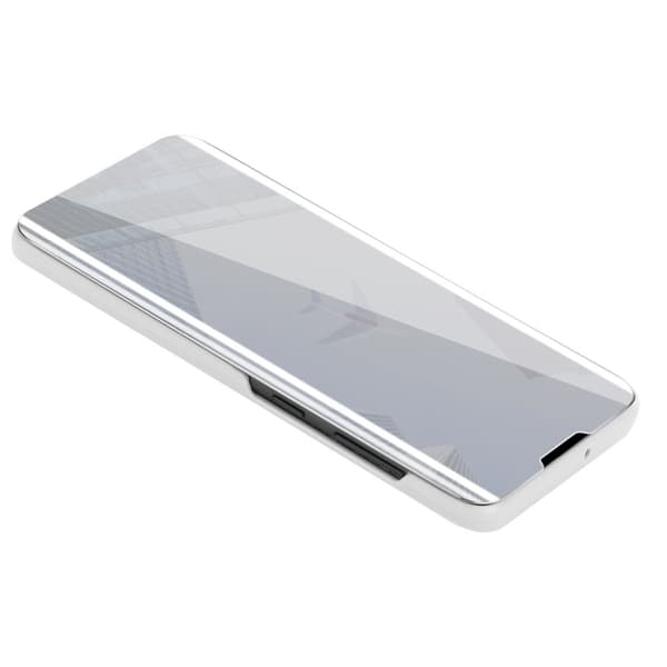 Xiaomi RedMi 9T / POCO M3 Lompakkokotelo Matkapuhelinkotelo Suojakuori Clear View Mirror Suojakotelo jalusta toiminto 360 asteen suojaus