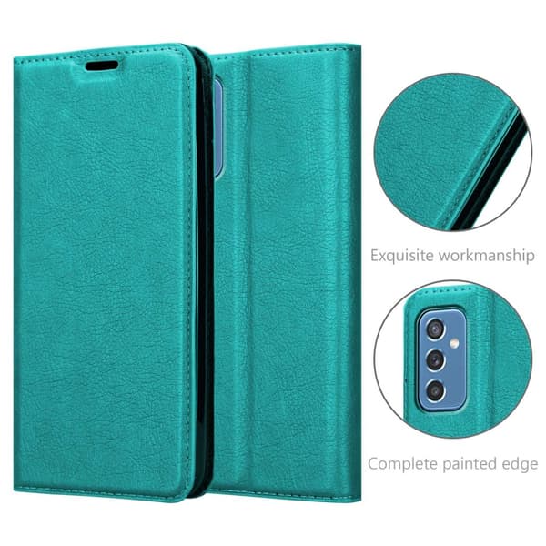 Samsung Galaxy M52 5G Fodral Skal Plånboksfodral Case med magnetisk stängning, ståfunktion och kortficka