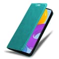 Pikkukuva 9 / 9: Samsung Galaxy M52 5G Suojakotelo Suojakuori Lompakkokotelo Matkapuhelinkotelo jossa magneettisuljenta, jalusta-toiminto ja korttitasku
