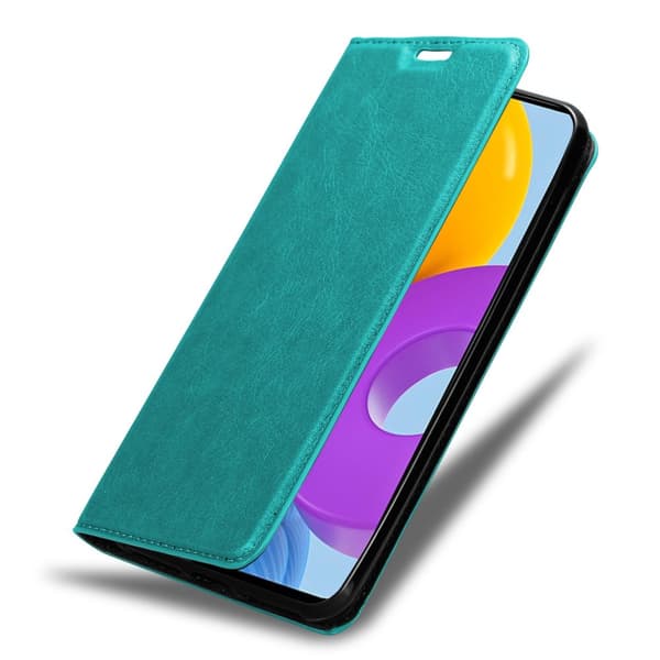 Samsung Galaxy M52 5G Suojakotelo Suojakuori Lompakkokotelo Matkapuhelinkotelo jossa magneettisuljenta, jalusta-toiminto ja korttitasku