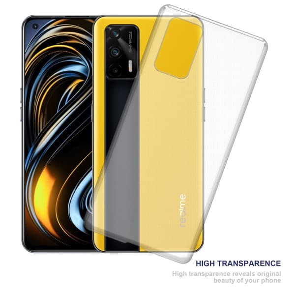 Realme GT / GT Neo 2T / Q3 PRO Cover Case Etui (Gennemsigtig)