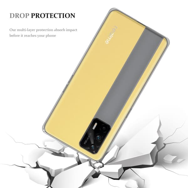 Realme GT / GT Neo 2T / Q3 PRO Cover Case Etui (Gennemsigtig)